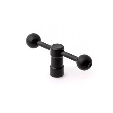 K&M Spare toggle with nut; black